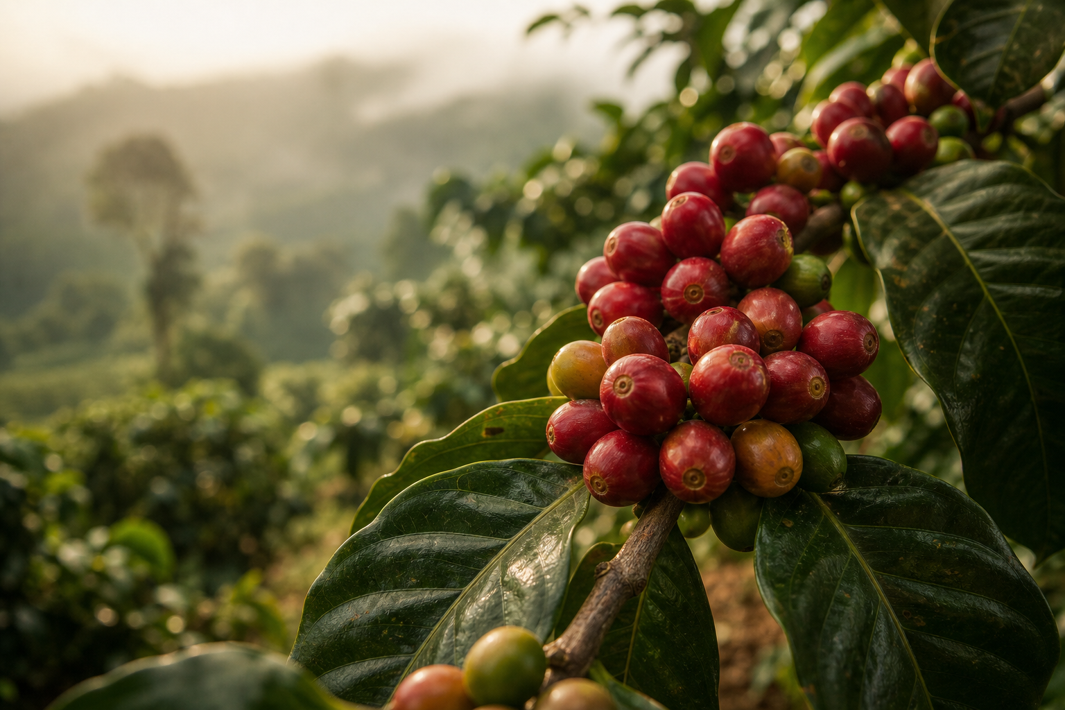 Dried coffee cherry cascara